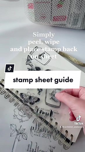 How to Use Acrylic Stamps for Journaling