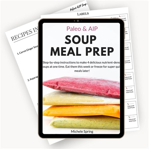 Paleo & AIP Soups Meal Prep Guide – Autoimmune-friendly Batch Cooking (digital Download) - Etsy Australia