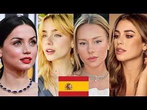 The 10 Most Beautiful Actresses in Spain 2025