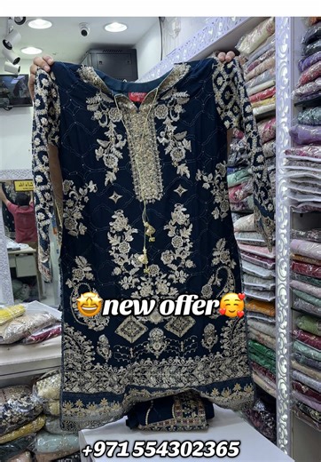 📞.. 971 55 430 2365 FOR ANY ORDER INQUIRY PLZ CONTACT US ON WHATSAPP.. 🛍️ ADDRESS - BUR DUBAI MEENA BAZAR NEAR KANZ AND KALYAN JEWELLERS 🚇 **Metro station Sharaf Dg exit 3** l #suitmaterial #fancysuit #unstitched #suits . Indian and Pakistani Ethnic wear / Traditional wear / Bridal wear / Indo Western