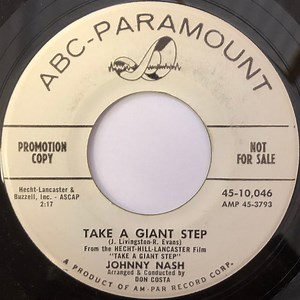 Johnny Nash - Take A Giant Step / But Not For Me