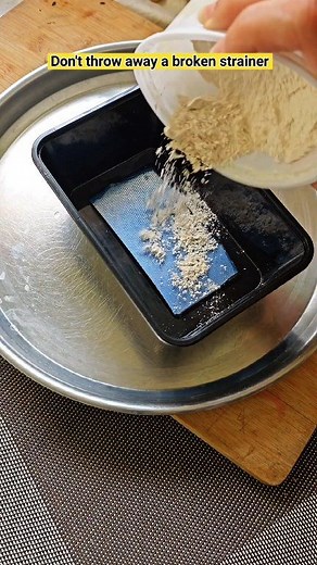 Don't throw away a broken strainer #strainer #broken #fixedit #kitchengadgets #dailylife | viyofoood