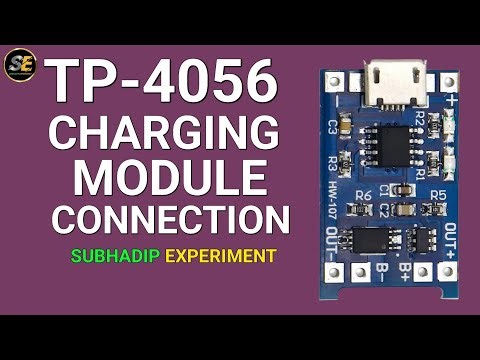 How To Connection Tp4056 Charging Module