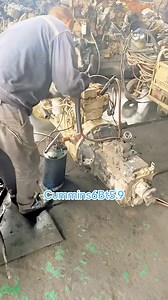 This is a 6-cylinder Cummins 6BT BD. This engine has been completely disassembled and worked on.😃😃😃 | Cummins BD