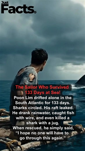 After his ship was torpedoed in 1942, Chinese sailor Poon Lim survived over four months adrift. He built tools from wreckage, collected rainwater, and fought off sharks with makeshift weapons. When rescued near Brazil, he set a record for the longest survival alone at sea. | The War Room