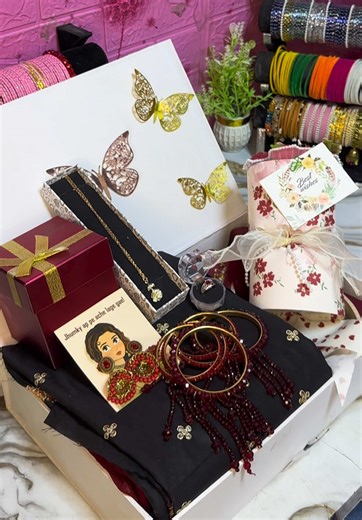 Special Gift hamper for birthday or anniversary 🥹 Shop Now WhatsApp mention in Bio #pakistanigifts #overseaspakistani #giftforher #modestfashion #viral