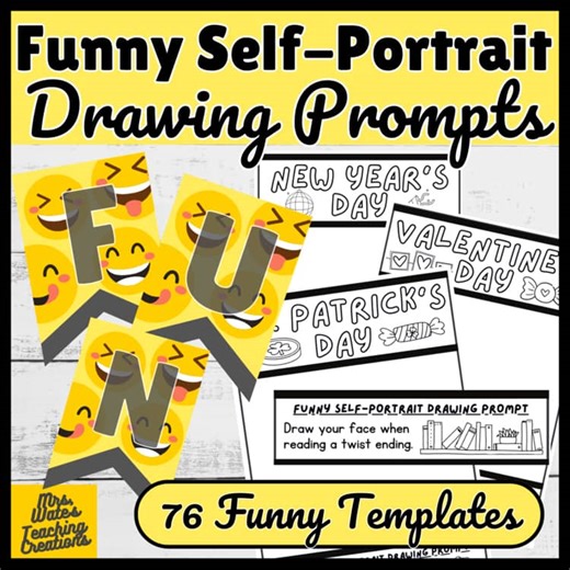 Funny Holiday Drawing Prompts | Seasonal Art Activities for Kids