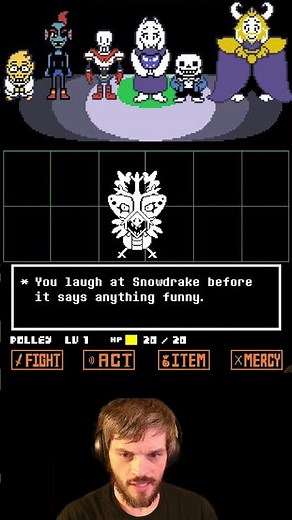 What are you laughing at - UNDERTALE Game Play