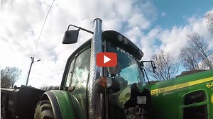 SOUND! STRAIGHT PIPE! NEW EXHAUST! JOHN DEERE 6430 PREMIUM! TURBO………TraktorGutta.