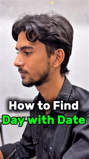 10K views · 206 reactions | How to Find Day With Date in Excel  #computer #tricks #shutdown #viral #screenshot #shortcut #WordTips #MSTricks #ProductivityHacks #WordTutorial #TechTips #excel #noobvspro #tricks #WordForBeginners #OfficeTricks #MicrosoftWord #SmartWork | Mehboob Rajput | Facebook