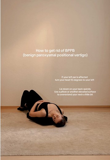 Epley Maneuver: Effective Exercise for Dizziness Relief