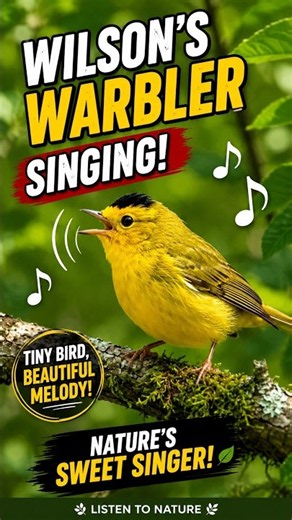 Wilson's warbler shorts!