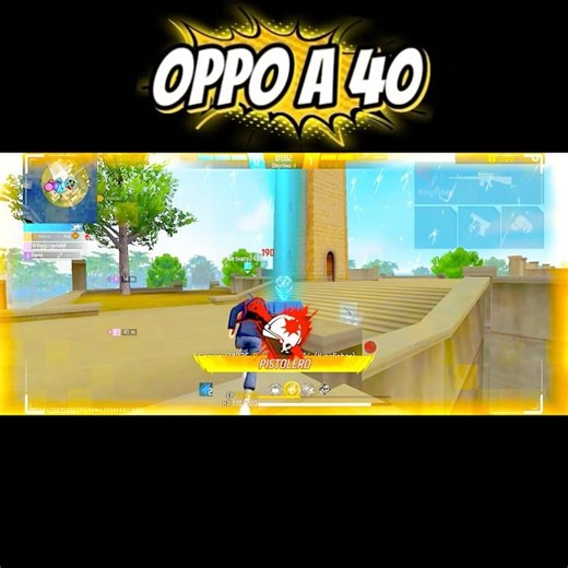 SENSIBILIDAD PARA EL OPPO A40 🤯😳 #viralshort #shorts #freefire