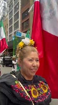 Hispanic Heritage Parade in Manhattan, New York