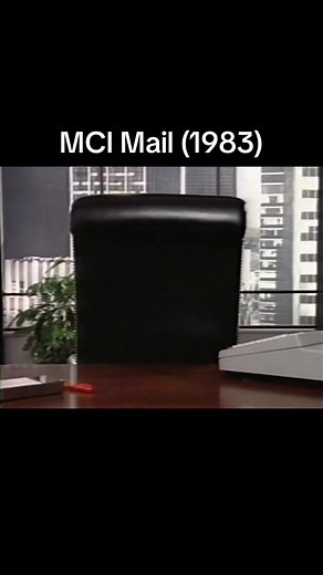MCI Mail was one of the first commerc email services in the U.S., operated from 1983 to 2003. #tech #email #history #1980s #80stech #mci #mcimail #techtok