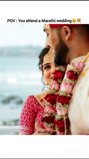 POV: You attend a Marathi wedding 🥹💐#shorts #trending #indianbride #weddingvibes #aesthetic