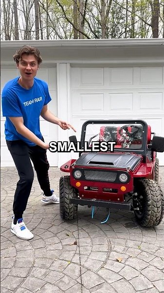 The World’s SMALLEST Mini Jeep!