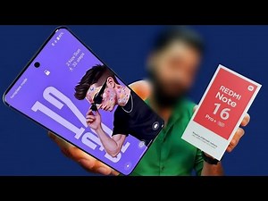 Redmi Note 16 Pro Plus Unboxing, price & first look