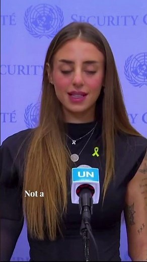 Mia Schem pleads for action at UN Security council