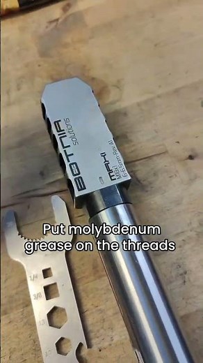 How to mount a muzzlebrake