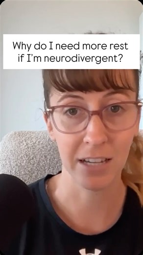 Rest is not a weakness. If you are neurodivergent, your brain is often working overtime just to get through the day. Decision making, sensory input, masking, and transitions all require energy, even before you ever get to a workout. Needing more rest does not mean you are lazy or unmotivated. It means your nervous system may need more time to recover. Progress does not come from pushing harder. It comes from listening to your body, respecting your limits, and allowing recovery to be part of the 