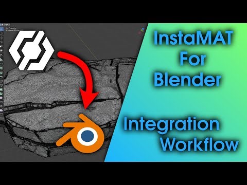 Everything About The InstaMAT to Blender Integration Workflow - Tutorial