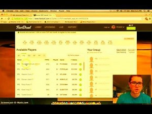 Beginners Guide: Building The Perfect NBA Lineup for FanDuel