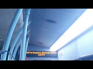 London bus route H37 anoumcment.