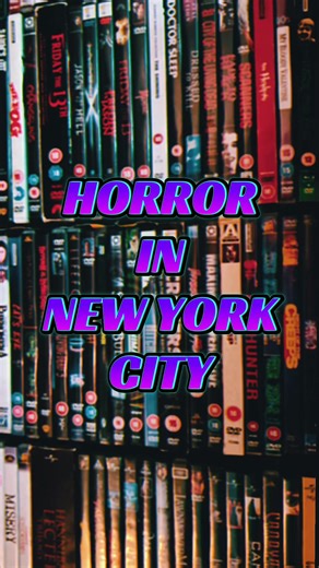Horror set in New York! Have I missed any? #horrortok #dvdcollection #physicalmedia #newyork #horrormovie