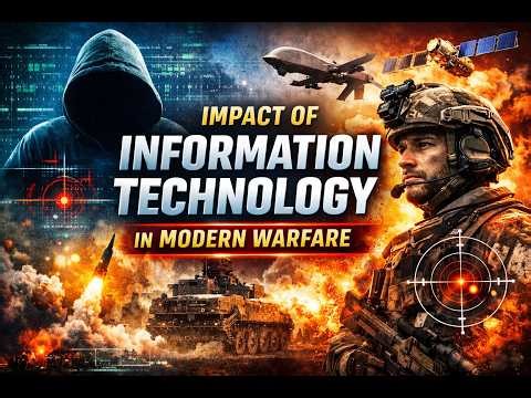 Impact of Information Technology in Modern Warfare | Cyber Warfare & AI in Battles