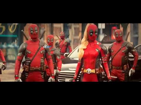 Deadpool variants saluting Peter pool scene | Deadpool and wolverine ((2024))