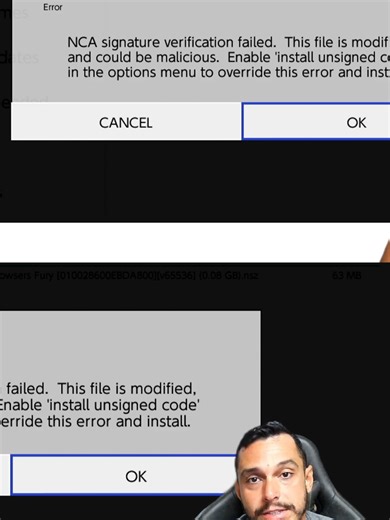 Como resolver o erro MAIS CHATO do Tinfoil em MENOS de 1 MINUTO! #Tinfoil #NintendoSwitch #DicaRápida #ErroTinfoil #SwitchTips #GamersBR