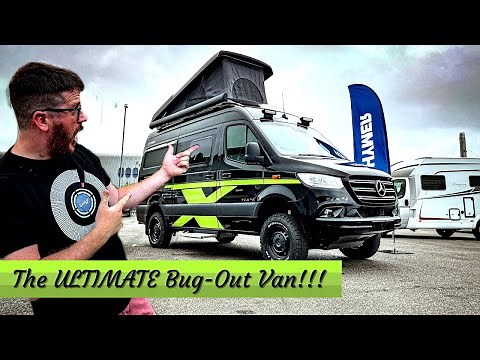 INSIDE the £125,000 4x4 SPRINTER CONVERSION from HYMER | 2023 Grand Canyon S Crossover Camper Van