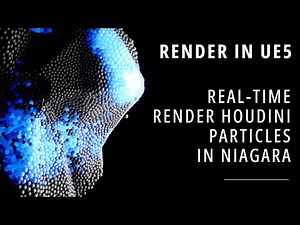 Houdini Particles in UE5 | Houdini to Unreal Engine 5 Rendering Tutorial