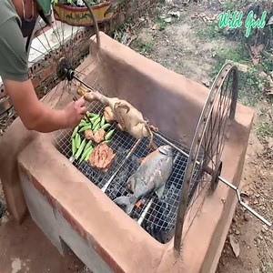 This guy build a handmade clay oven and bake some healthy food at home!! #WildGirl | Wild Girl