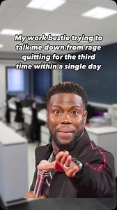 161K views · 44K reactions | Work Bestie: grabbing my shoulders like a hostage negotiator “Hey. Look at me. Breathe. We’re two passive-aggressive emails away from the weekend.” | Work Riding | Facebook