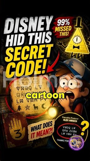 Gravity Falls secret codes you didn't notice #gravityfalls #animation