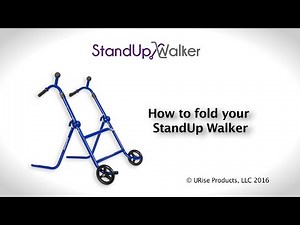 How to Fold the StandUp Walker