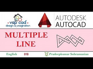 AutoCAD - Multiple Line and options