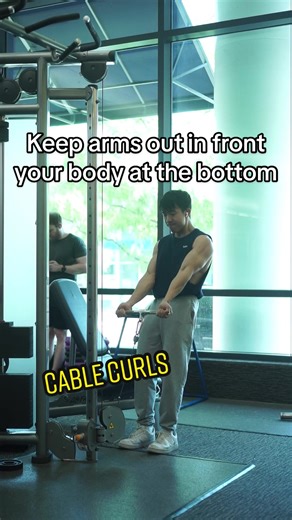 Maximizing Bicep Tension with Cable Curls