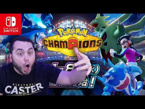 Pokemon Champions is a GAME CHANGER! (Live Reaction - New Trailer)
