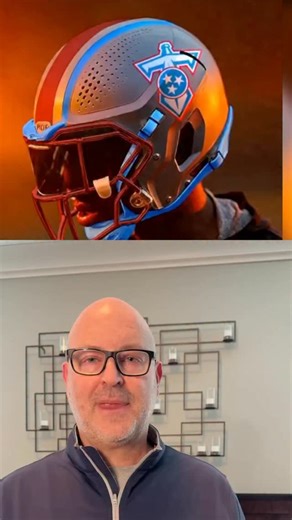 Chrome helmets for the #Titans? Here’s what we know. #nfluniforms #NFL #titansnews #nflreels | Paul Kuharsky