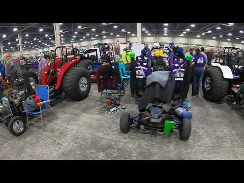 Tractor Pulling 2022 Keystone Nationals In The Pits Walkaround