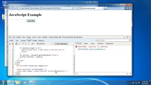 DevU JavaScript and JQuery 2010