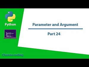 Python parameter and argument speak Khmer part 24