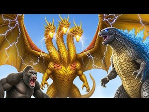 Nuclear Godzilla vs King Ghidorah! ⚡🔥 Epic Final Battle in Godzilla: King of the Monsters