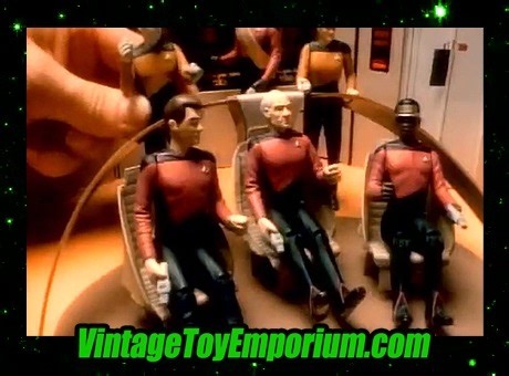 9.4K views · 262 reactions | 1988 Star Trek TNG Action Figures Toy Commercial by Galoob | Vintage Toy Emporium | Facebook