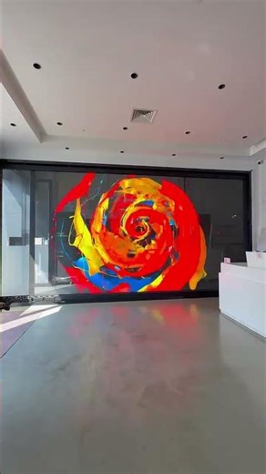 This is the innovative display technology of LED holographic film screen in 2026