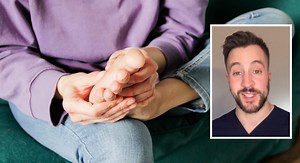 Dermatologist reveals super common foot condition is 'not dry skin'