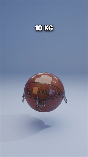 Basketball Vs Cloth Simulation #basketball #simulation #asmr